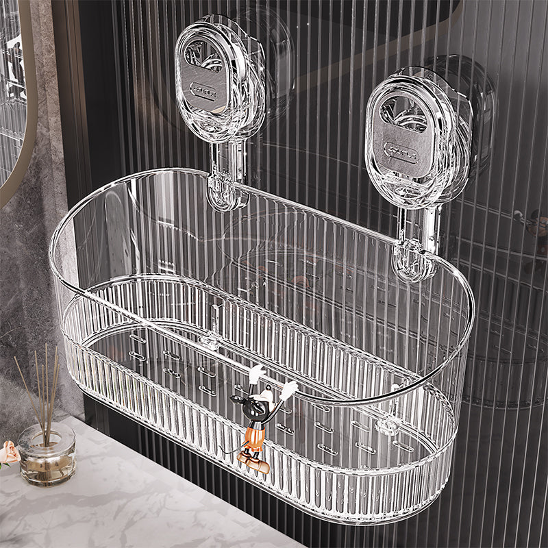 Suction cup rack household wall punch-free traceless rack wall-mounted storage box storage dish rack