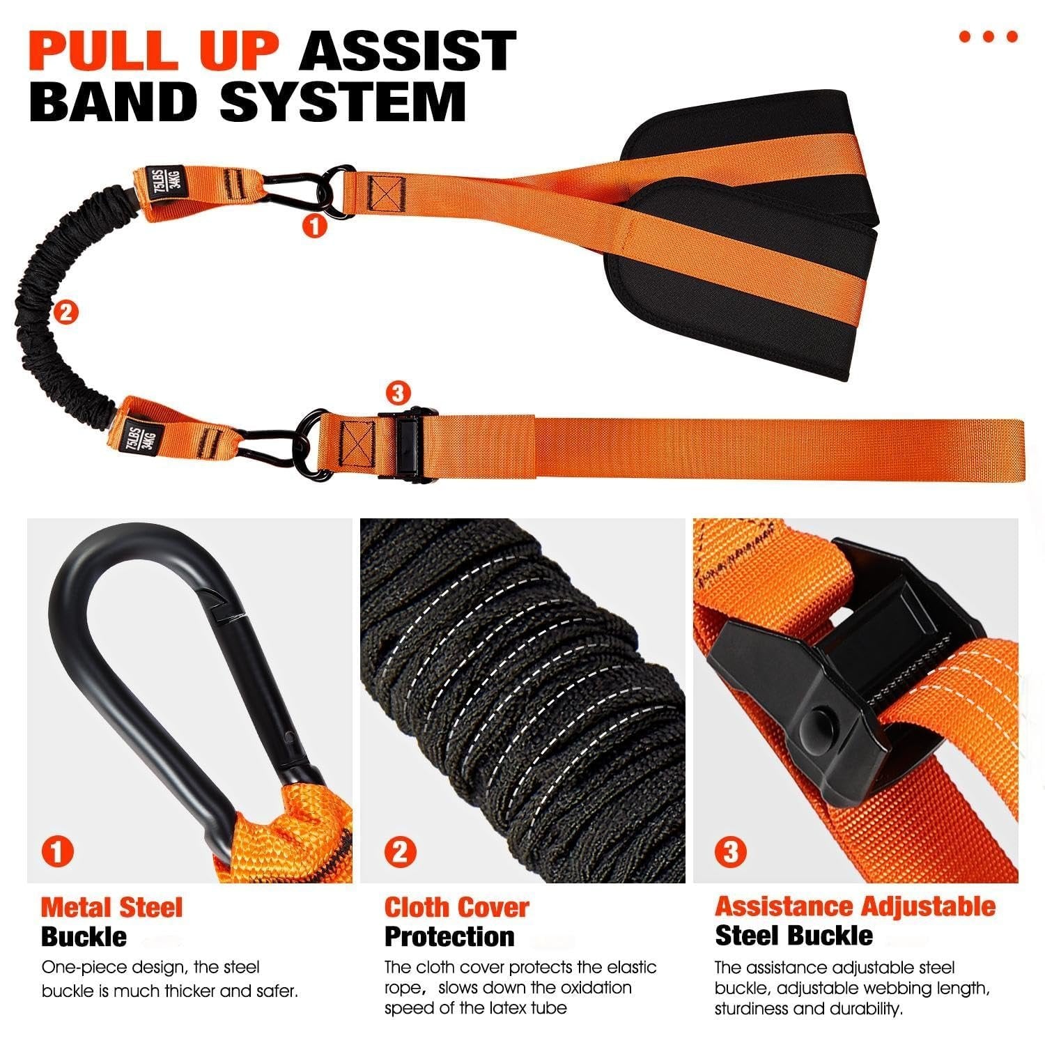 🎁Last Day Promotion 49% OFF🔥Heavy-duty Pull Up Workout Band