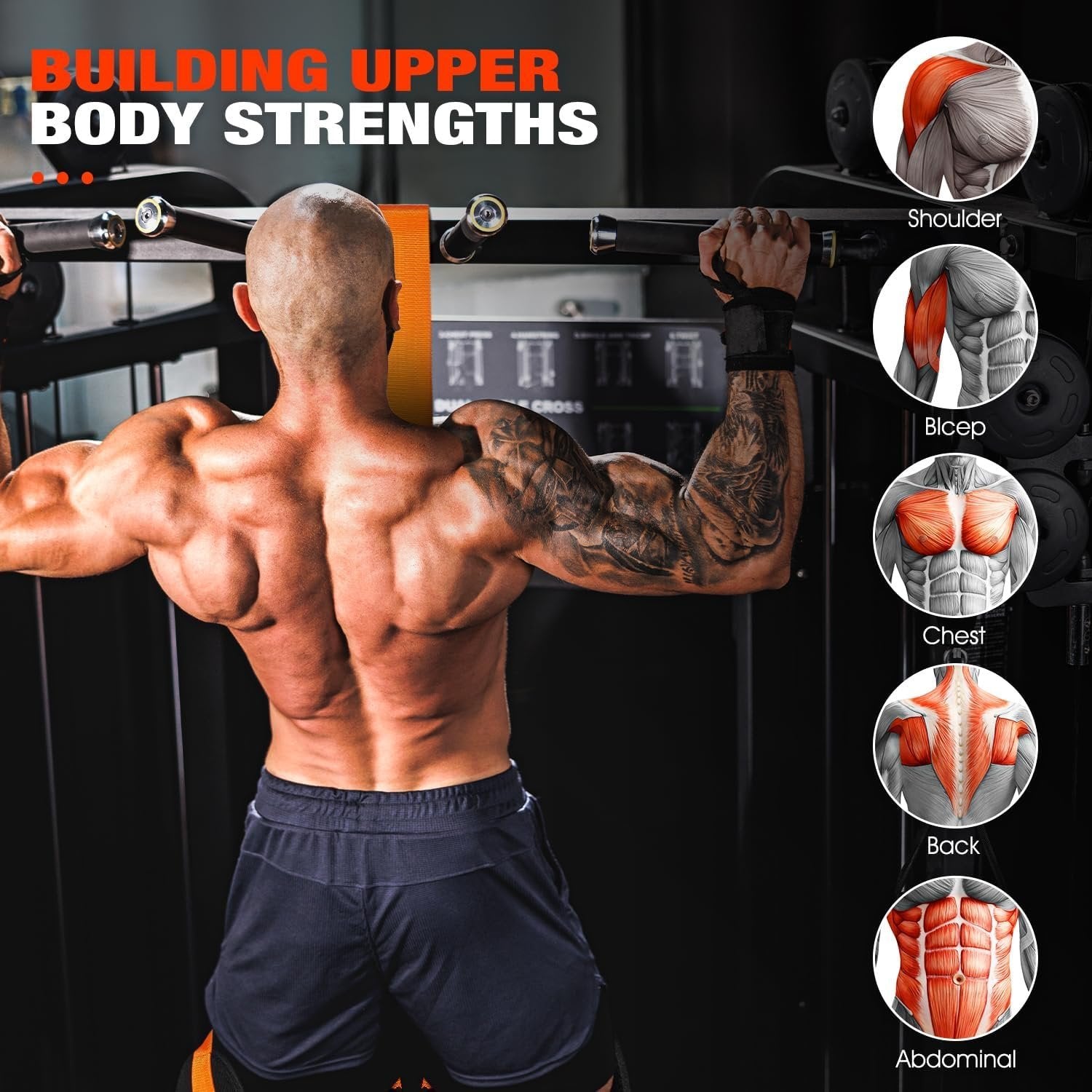 🎁Last Day Promotion 49% OFF🔥Heavy-duty Pull Up Workout Band