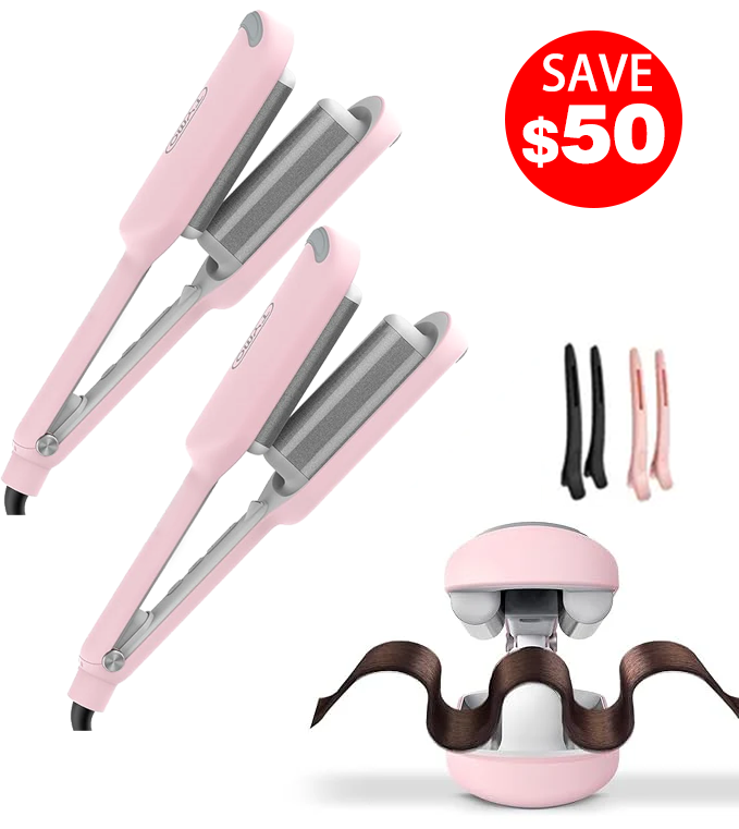 š§”Final 6 Hours: 60% OFF COMPACT Hair Waver Crimper