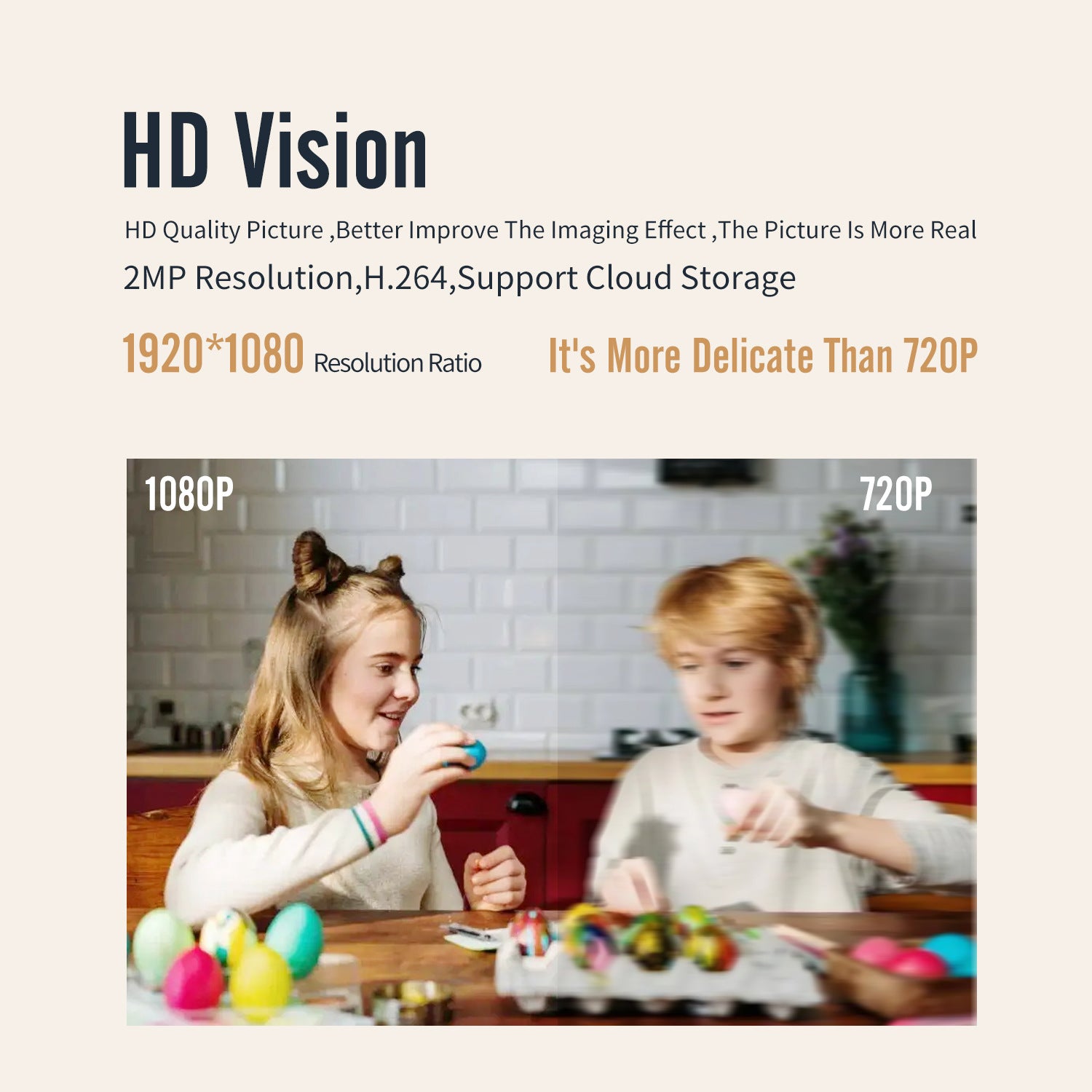 Hot-selling camera 1080p Cloud Ant smart wifi monitoring 360-degree PTZ motion tracking night vision