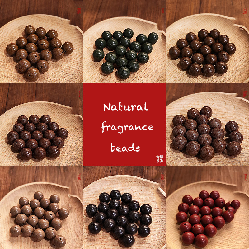 Natural handmade herbal incense beads (multiple effects)