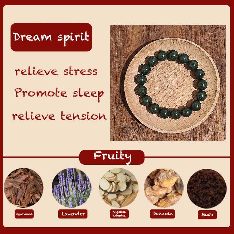 Natural handmade herbal incense beads (multiple effects)