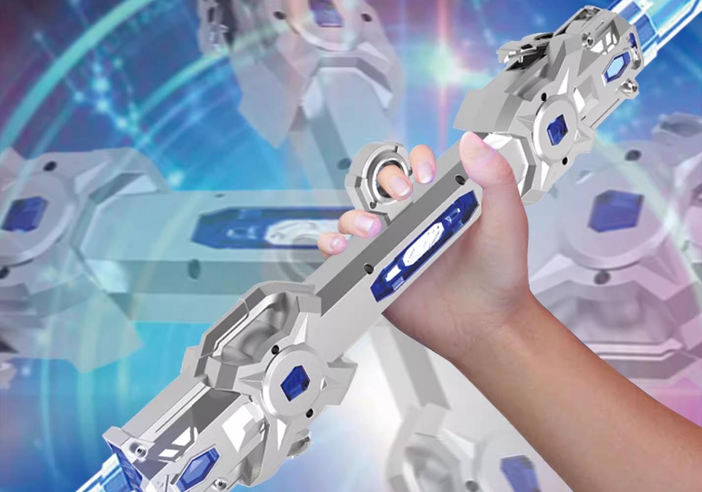 Birthday Gift Cool Double Head Telescopic Laser Sword Star Wars Children's Toy Knife Boy Luminous Sword Flash Sword