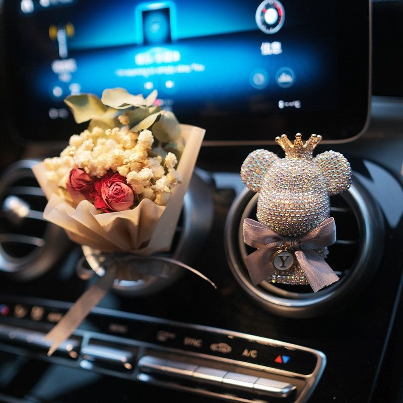 Car perfume aromatherapy high-end car air outlet long-lasting light fragrance (letters can be customized)