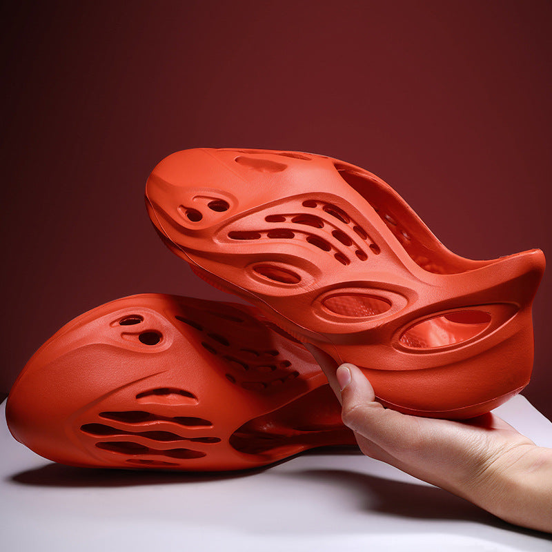 Fashionable Kanye Coconut 700 Crocs