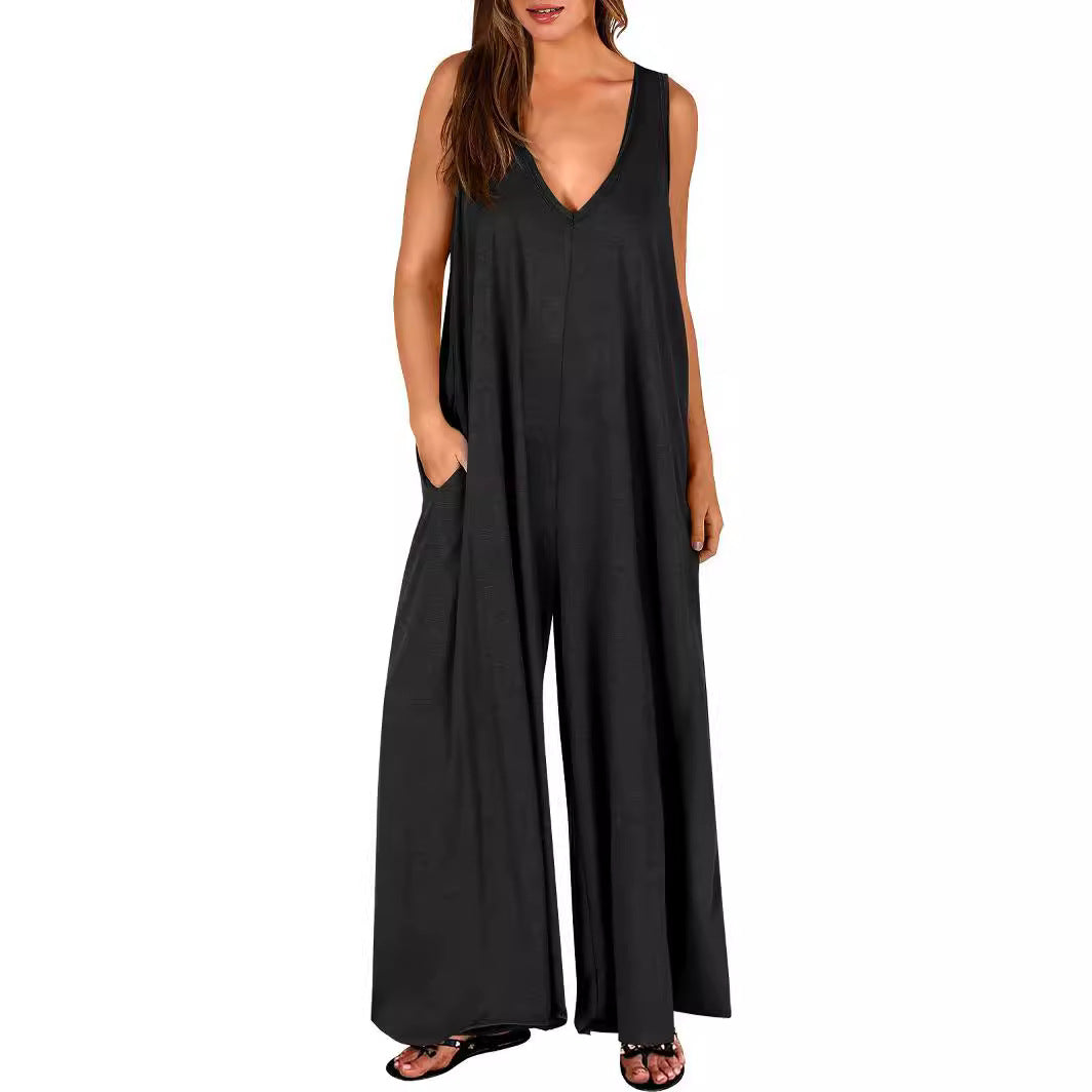 2025 Summer Fresh Casual Women's Jumpsuit Thin Style