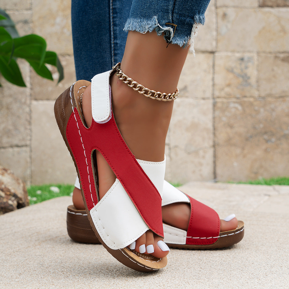 Roman sandals 2025 summer new style