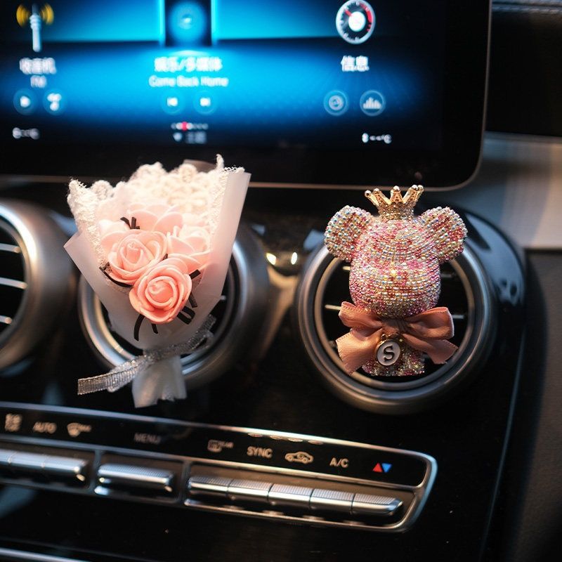 Car perfume aromatherapy high-end car air outlet long-lasting light fragrance (letters can be customized)