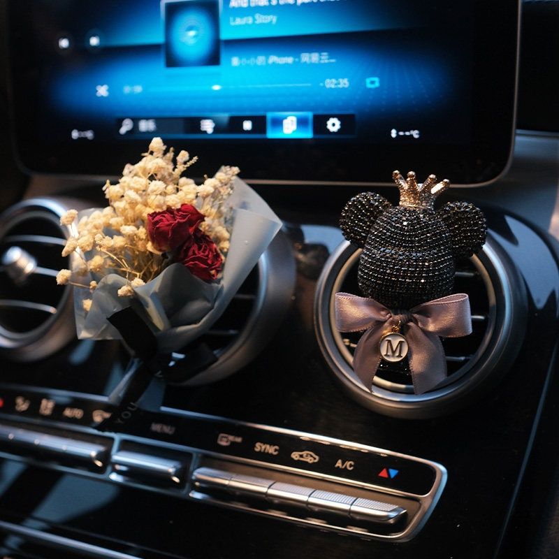 Car perfume aromatherapy high-end car air outlet long-lasting light fragrance (letters can be customized)