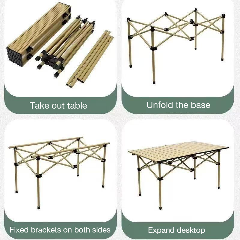 2025 Upgraded Outdoor Folding Table