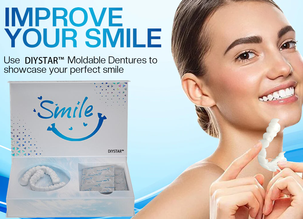 Official Store | LIFE™ Moldable Dentures🧑🏽‍⚕️Obtain American Dental Association (ADA) Certification ✅
