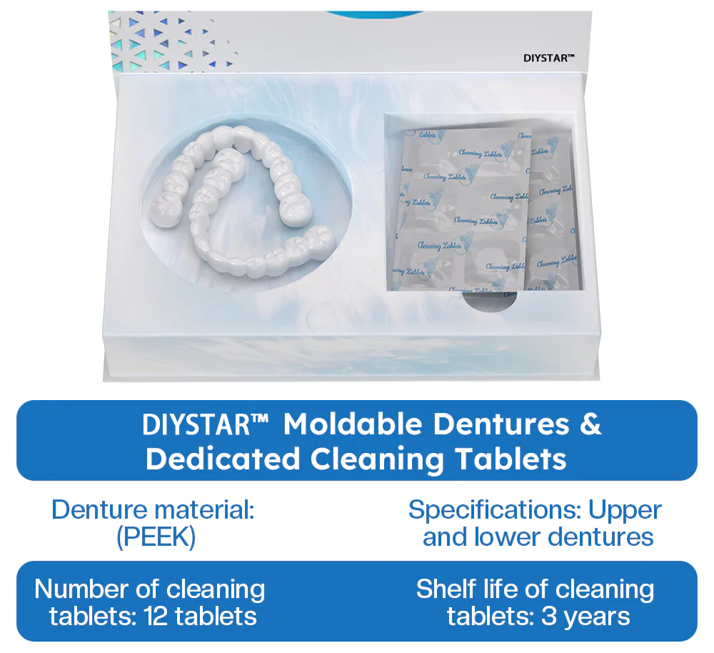 Official Store | LIFE™ Moldable Dentures🧑🏽‍⚕️Obtain American Dental Association (ADA) Certification ✅