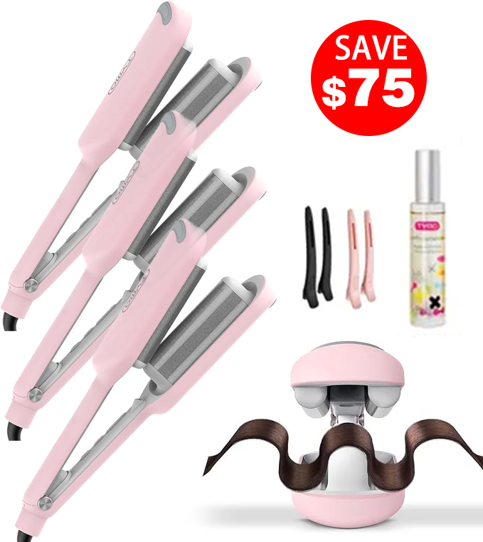 🧡Final 6 Hours: 60% OFF COMPACT Hair Waver Crimper