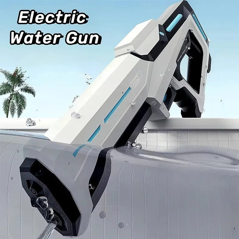Electric Water Gun, Automatic High-Power Squirt Blaster for Kids & Adults